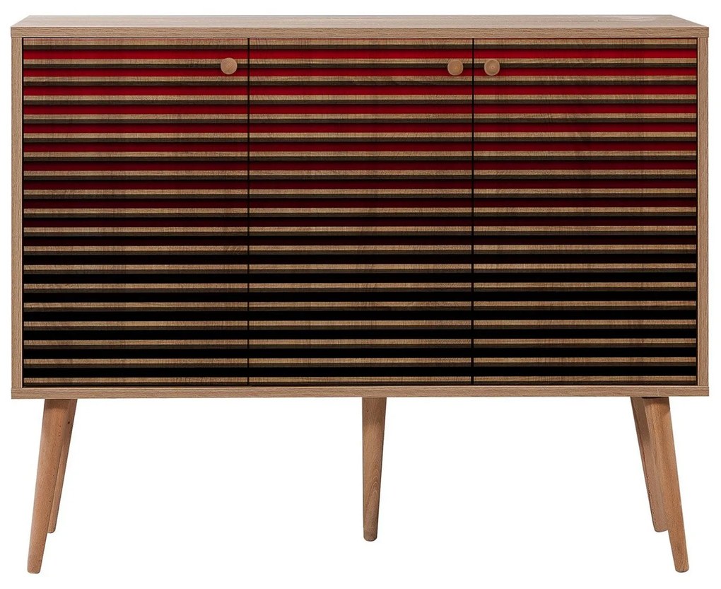 Console Mega – Carvalho Sonoma – 120 cm x 90 cm x 36 cm