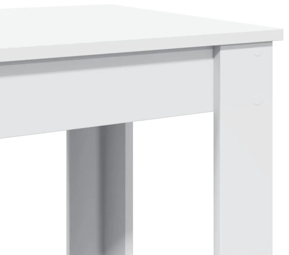 Mesa de bar 51x50x103,5 cm derivados de madeira branco