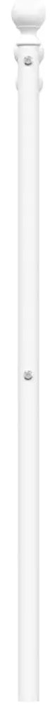 Cabeceira de cama 193 cm metal branco