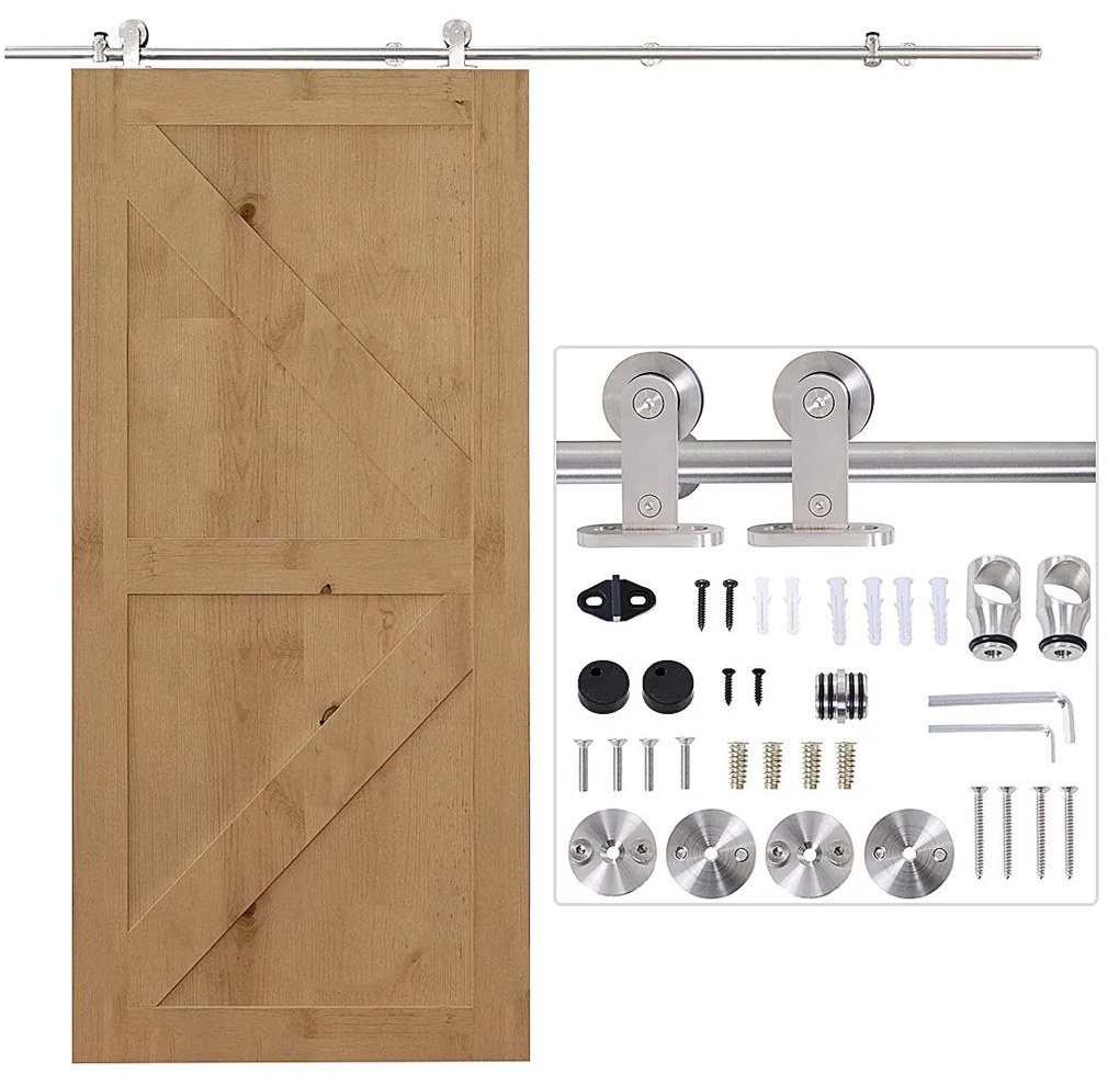Ferragens para Porta Corredeira Kit de Acessórios para Porta Corredeir