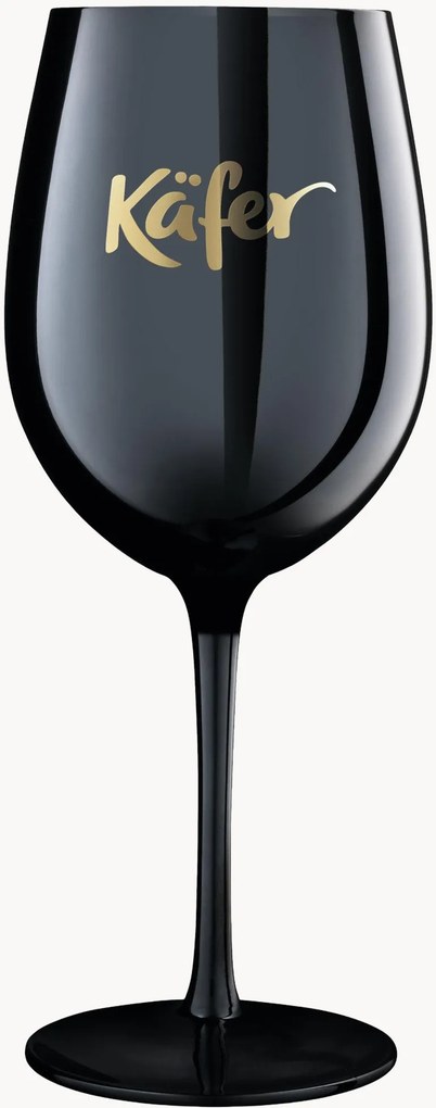 Copos de vinho em vidro artesanal Käfer, conjunto de 2