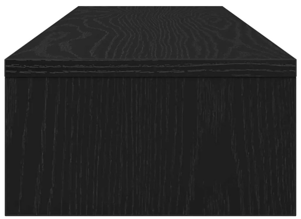 Suporte p/monitor 100x24x13cm deriv. madeira carvalho preto
