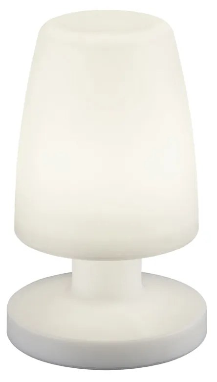 LED Candeeiros de mesa modernos de exterior branco recarregáveis - Alejandro Moderno