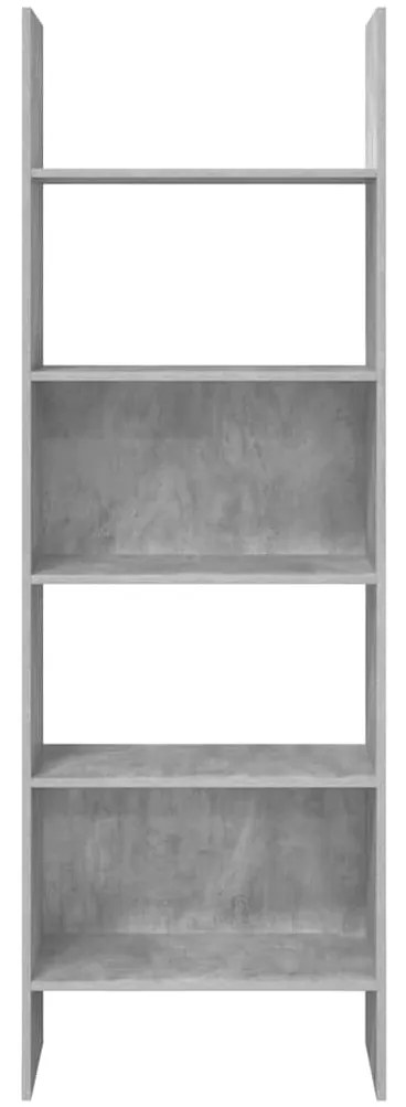 Estante 60x35x180 cm contraplacado cinzento cimento