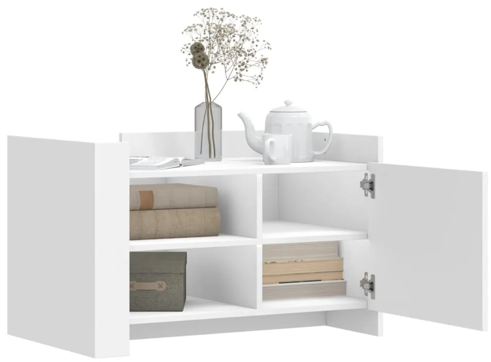 Mesa de centro 80x50x50 cm derivados de madeira branco