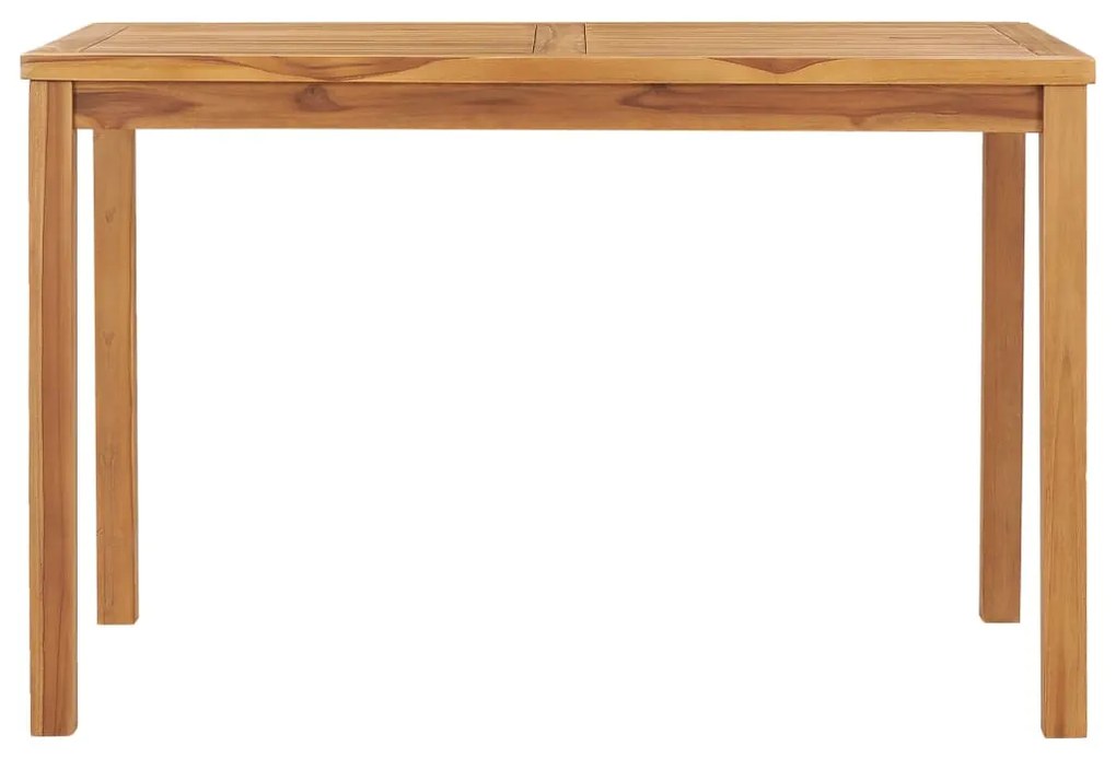 7 pcs conjunto de jantar p/ jardim madeira de teca maciça