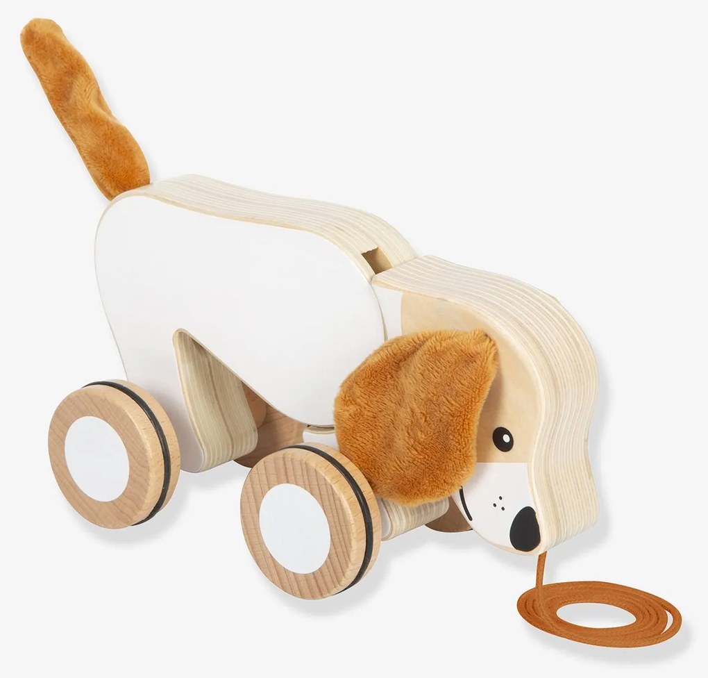 Cão de Puxar para Bebé small foot multicolor