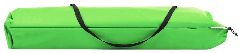 Espreguiçadeira/cama dobrável para 2 pessoas aço verde