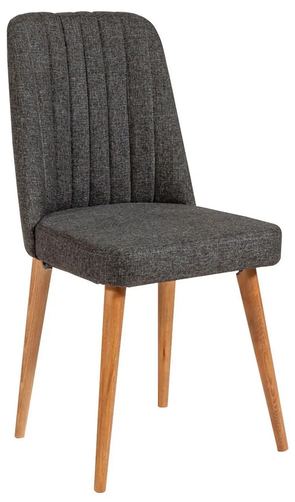 Cadeira Stormi – Atlantic Pine Anthracite – 47 cm x 89 cm x 46 cm