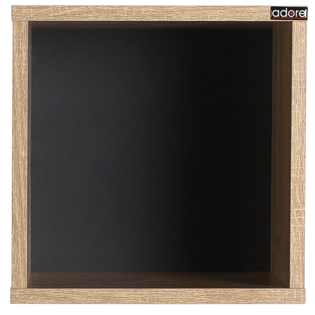 Prateleira de Parede Decorativa Castanha 330x190x330 mm