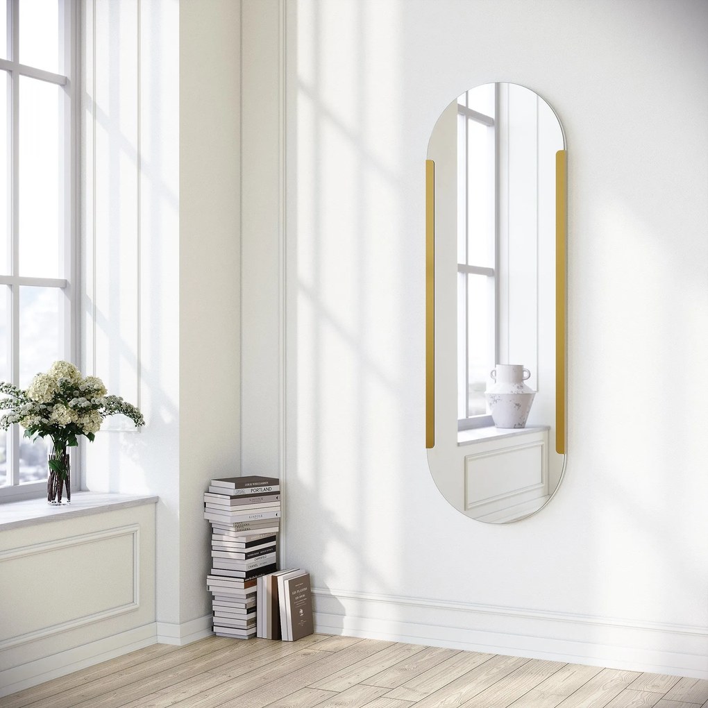 Espelho Caprice – Dourado – 50 cm x 150 cm