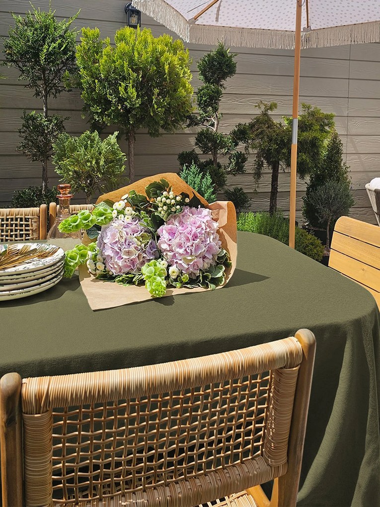 Toalha de mesa em tecido jacquard de algodão Paradia