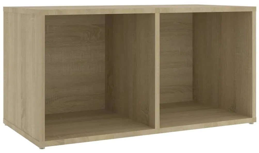 Móveis de TV 2 pcs 72x35x36,5 cm contraplacado carvalho sonoma