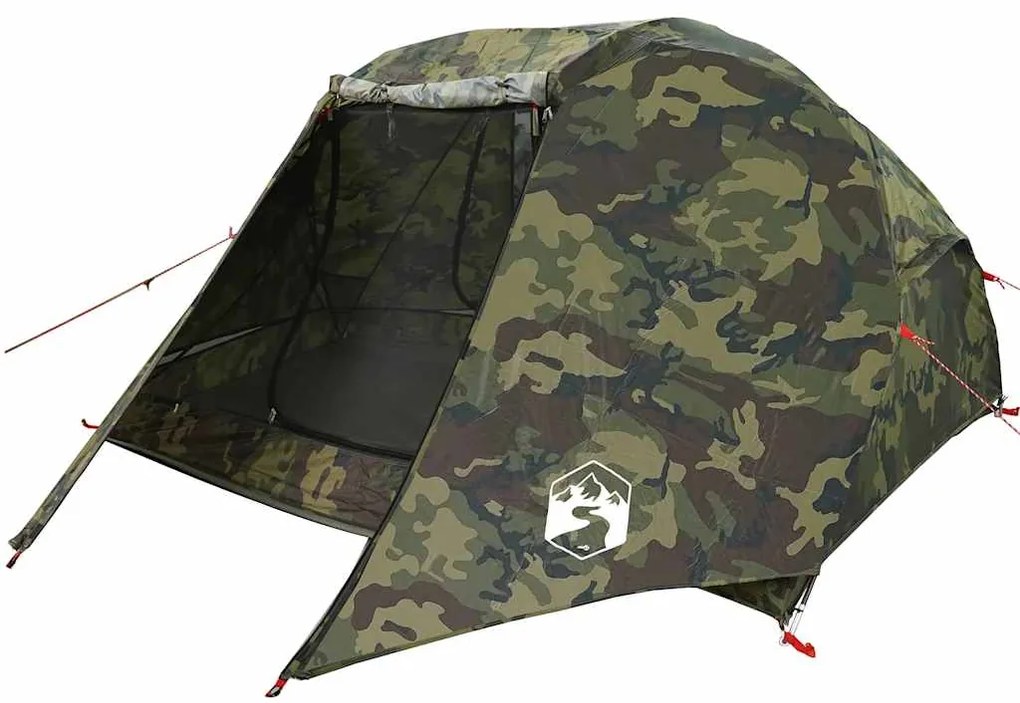 Tenda de pesca para 3 pessoas impermeável camuflagem