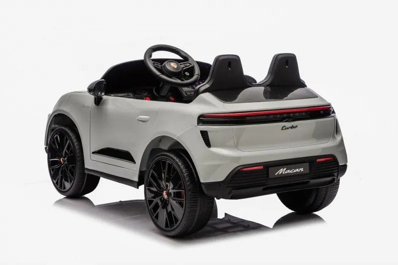 Carro ELÉTRICO INFANTIL Porsche Macan 12v Cinzento