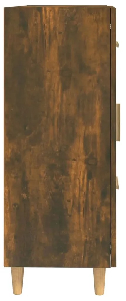 Aparador 69,5x34x90 cm derivados de madeira cor carvalho fumado