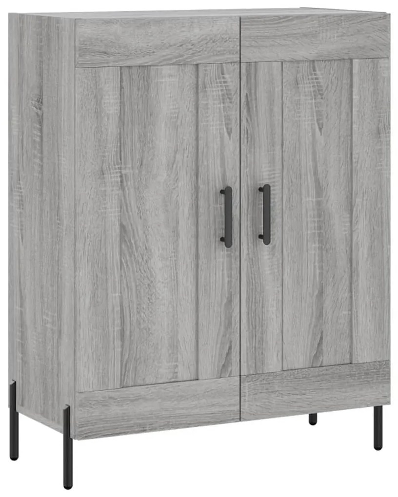 Armário alto 69,5x34x180 cm derivados de madeira sonoma cinza