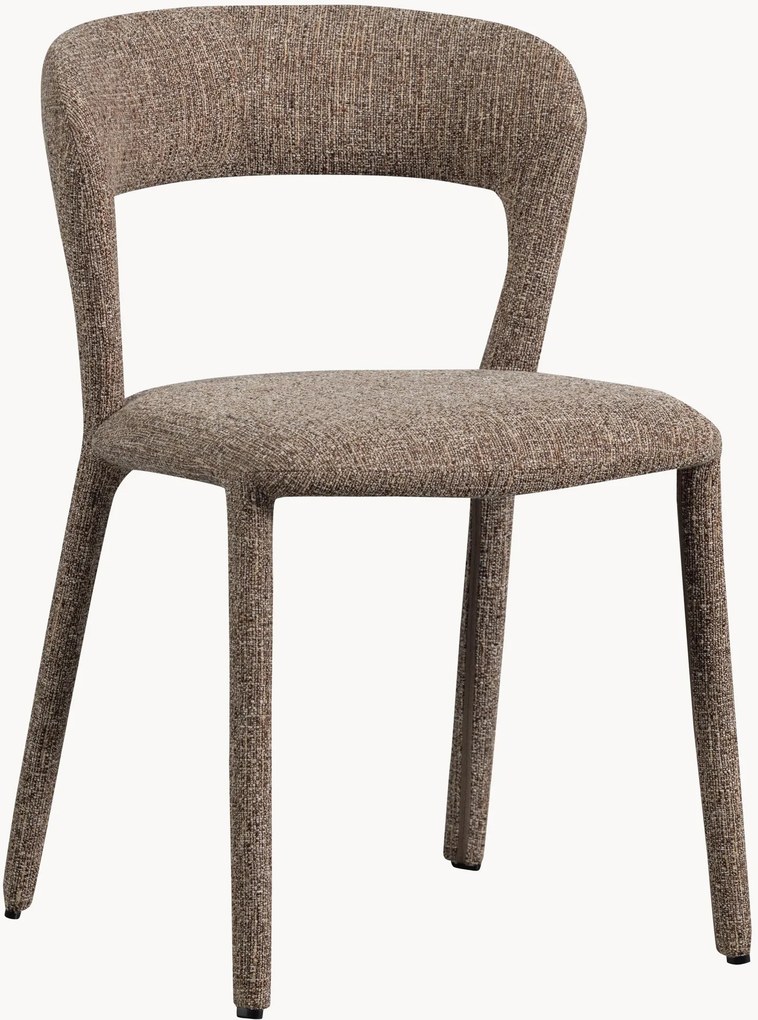 Cadeiras de jantar estofadas Noble, conjunto de 2