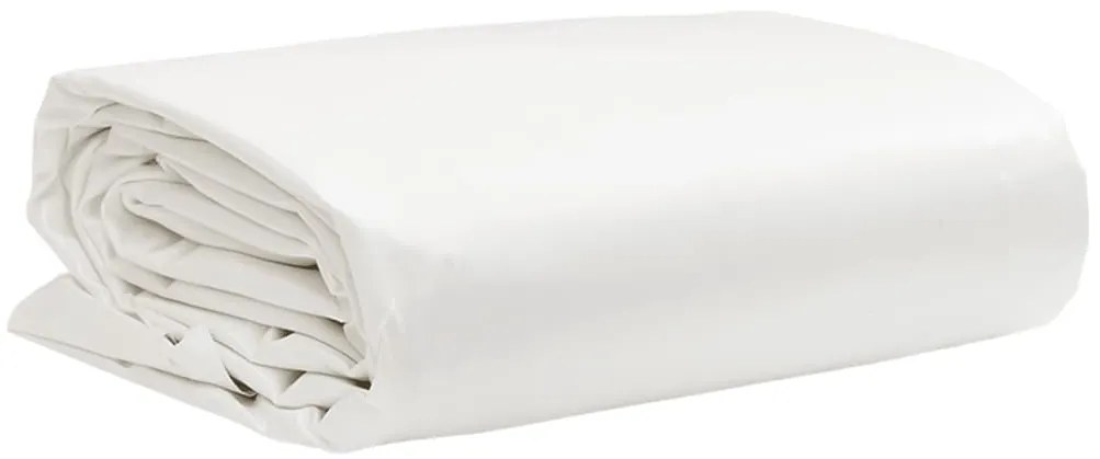 vidaXL Lona 5x8 m 650 g/m² branco