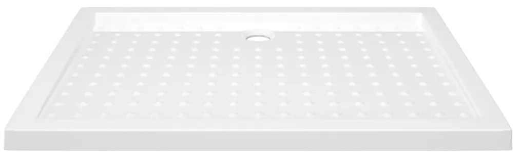 Base de chuveiro com pontos 70x100x4 cm ABS branco