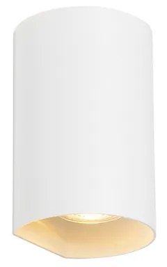 LED Candeeiro de parede inteligente branco redondo incl. 2 Wifi GU10 - Sabbir Design