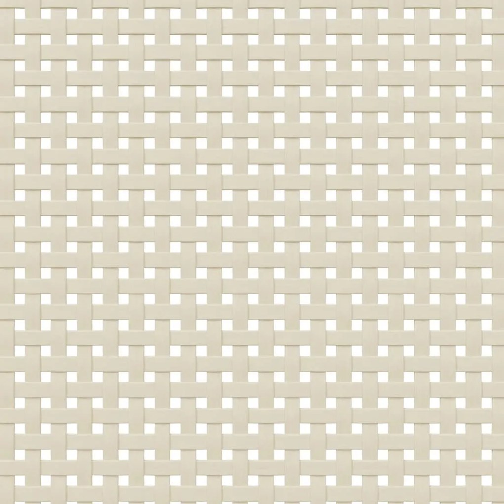 Roupeiro SENJA aspeto vime 90x55x175 cm pinho maciço branco