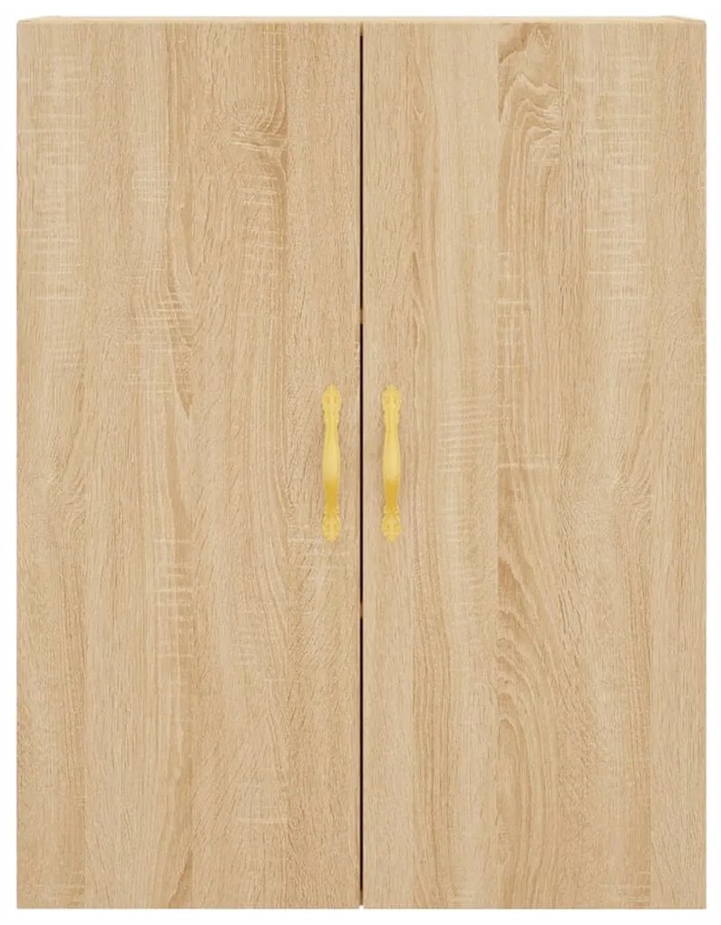 Armários de parede 2 pcs 69,5x34x90 cm carvalho sonoma