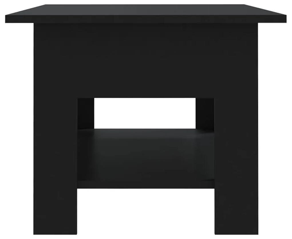Mesa de centro 102x55x42 cm contraplacado preto
