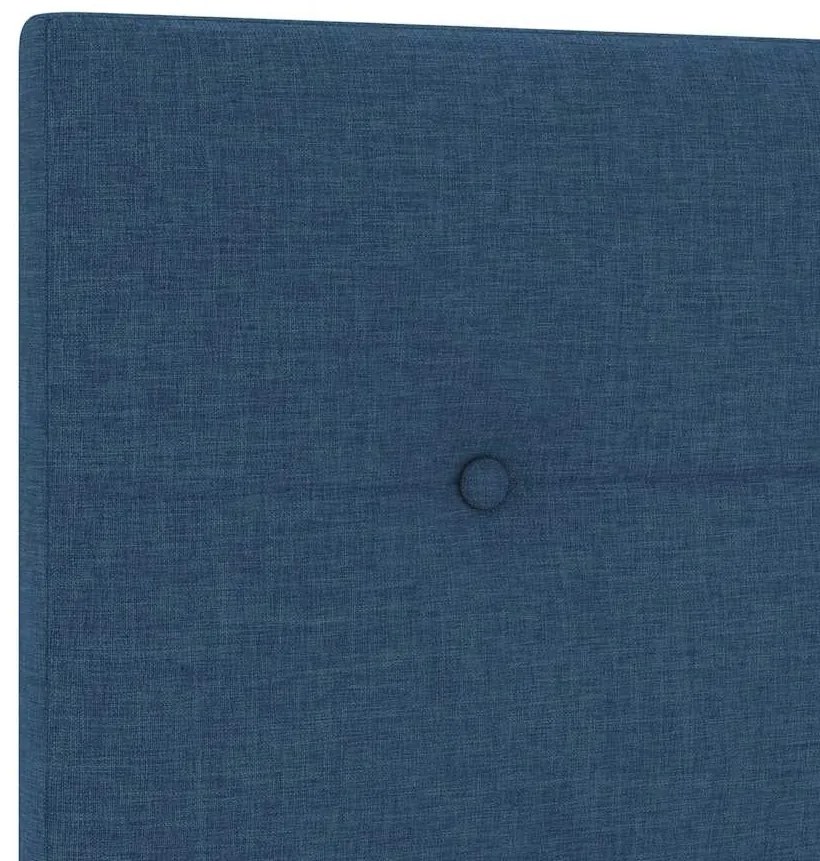 Cama vidaXL Azul 120x200 cm Tecido