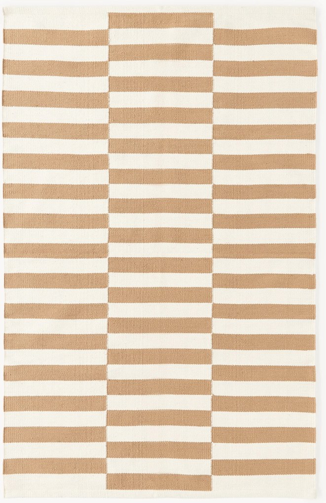 Tapete em kilim artesanal às riscas Donna