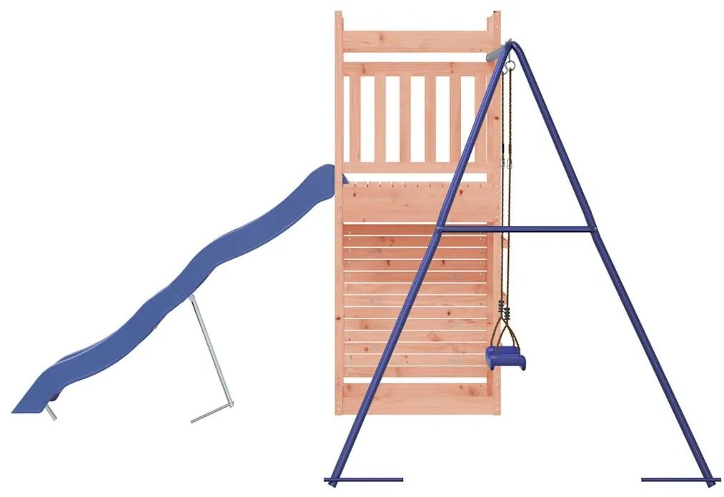 Conjunto de brincar para exterior madeira de douglas maciça