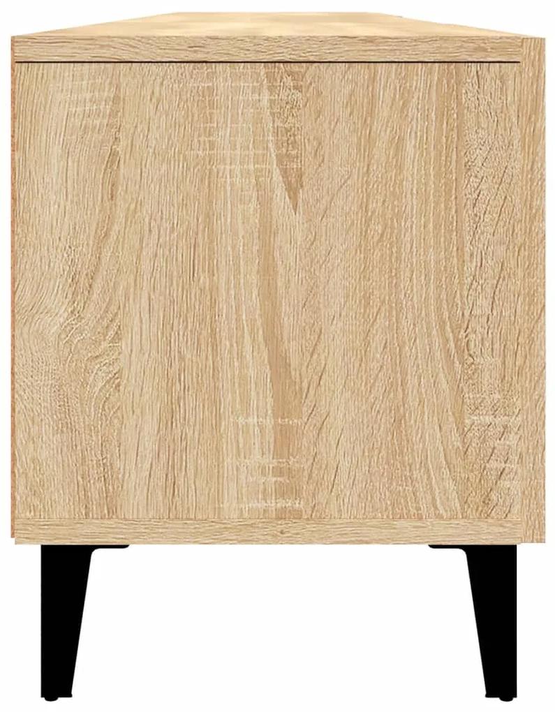Móvel de TV 180x31,5x40 cm derivados de madeira carvalho sonoma