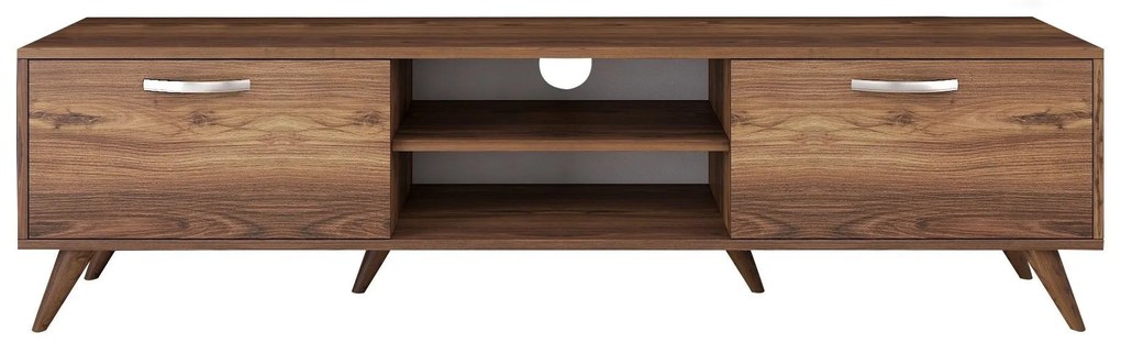 Móvel TV A9 – Nogueira – 180 cm x 48,6 cm x 35 cm