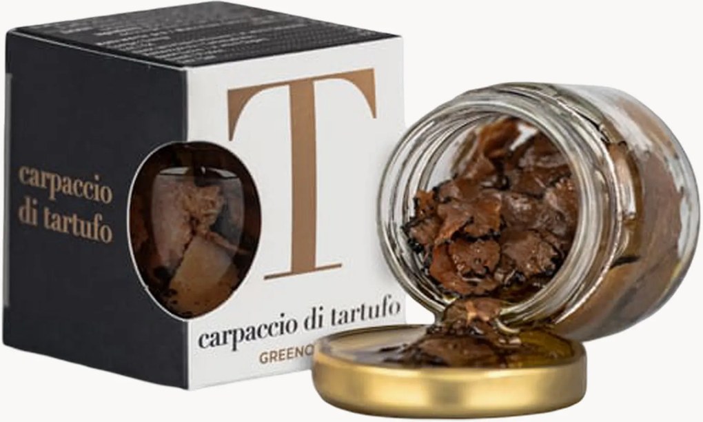 Carpaccio de trufa negra de verão, conjunto de 2