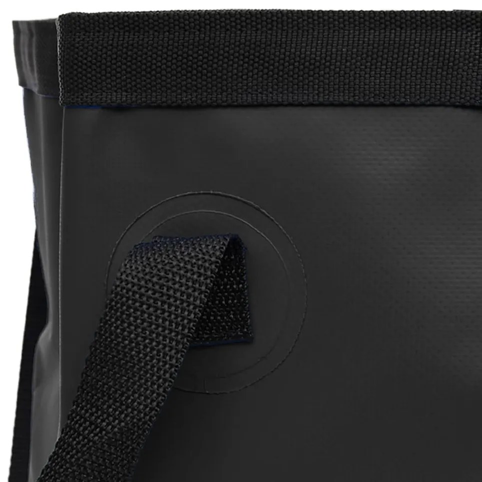 Baldes dobráveis 2 pcs 30 L PVC preto