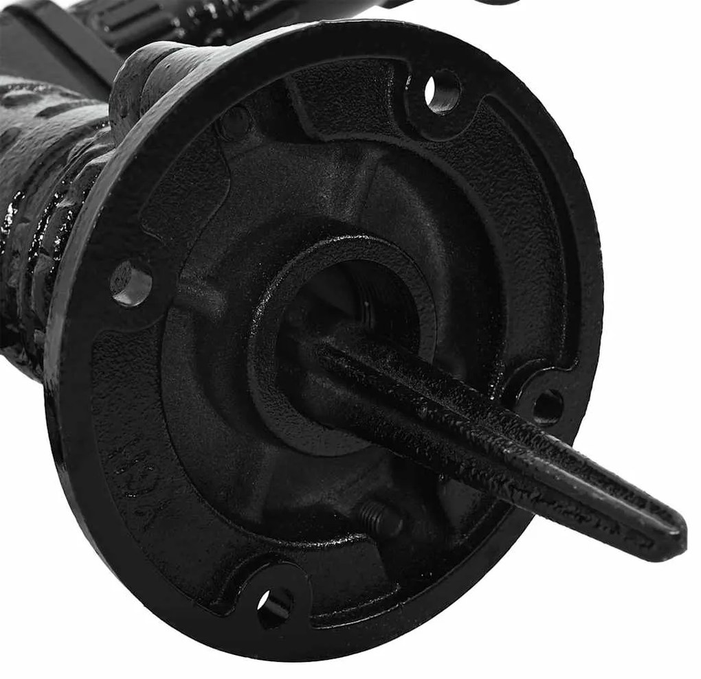 Bomba de água manual para jardim em ferro fundido