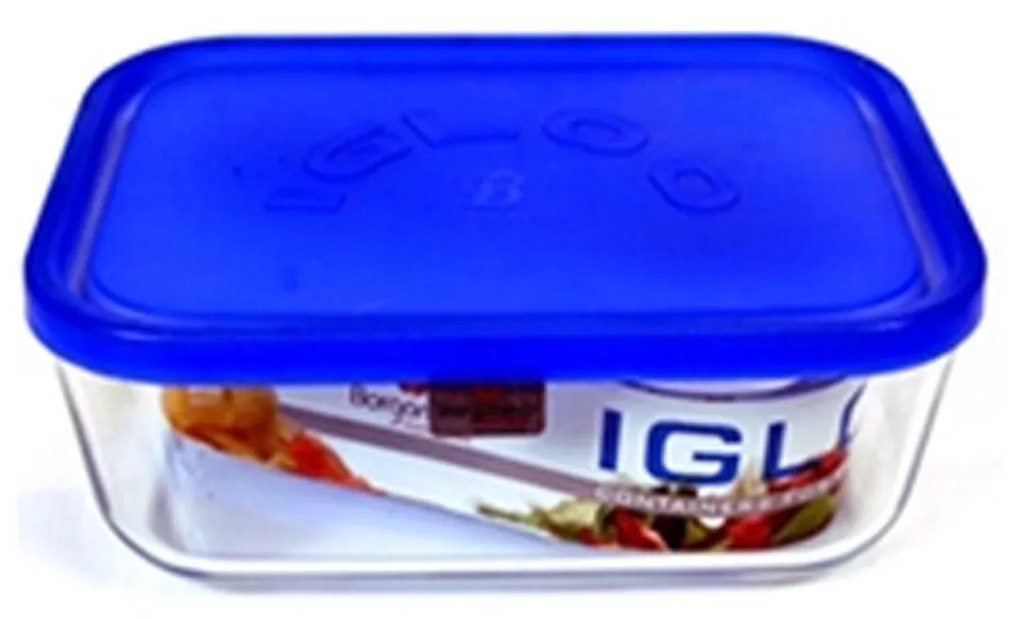 IGLOO CAIXA VIDRO HERMÉTICA 230CL 23.5X17.5X8.2cm