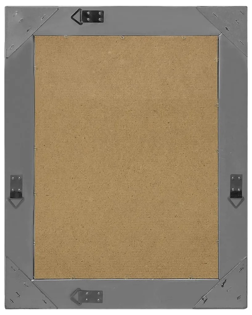 Espelho de parede estilo barroco 50x60 cm preto
