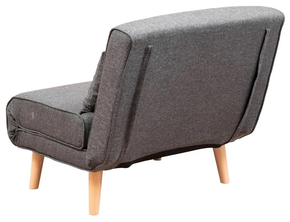 Sofá-Cama Folde – Cinzento Escuro – 180 x 80 cm