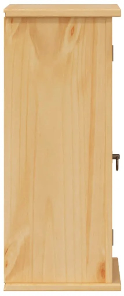 Móvel de WC para parede Corona 45x27x64,5 cm pinho maciço
