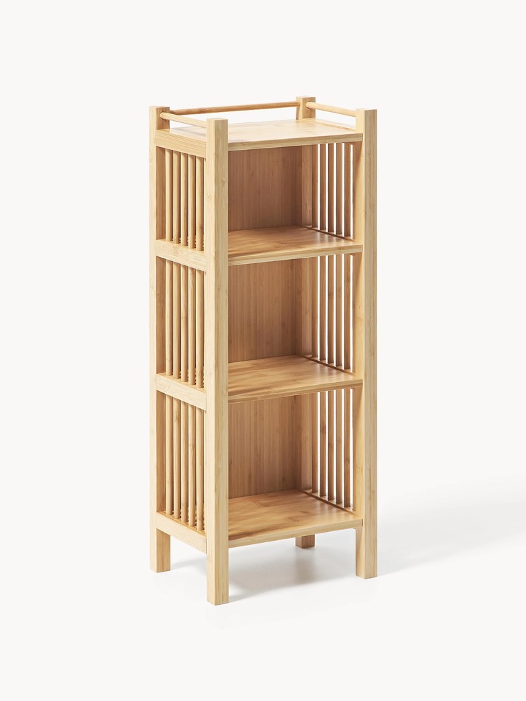 Estante para casa de banho em bambu Drake