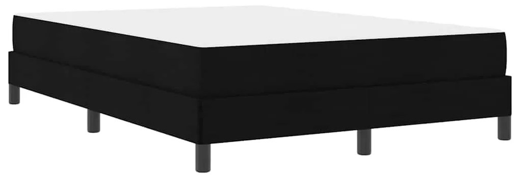 Cama Box Outros Preto 140 x 190 cm tecido