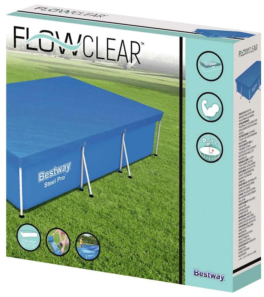 Cobertura de piscina Flowclear 304x205x66 cm