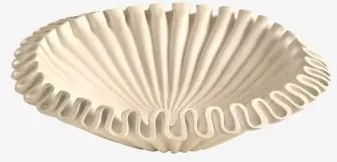 Cuenco Decorativo Em Resina Irente Branco & Ø20 Cm - Sklum