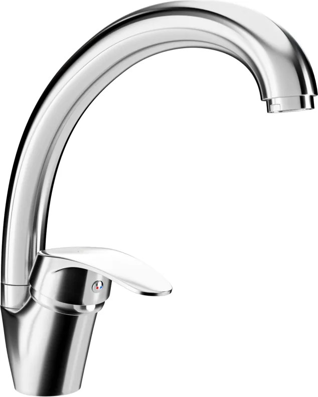 Mexen Rosa torneira de cozinha, cromada - 670800-00