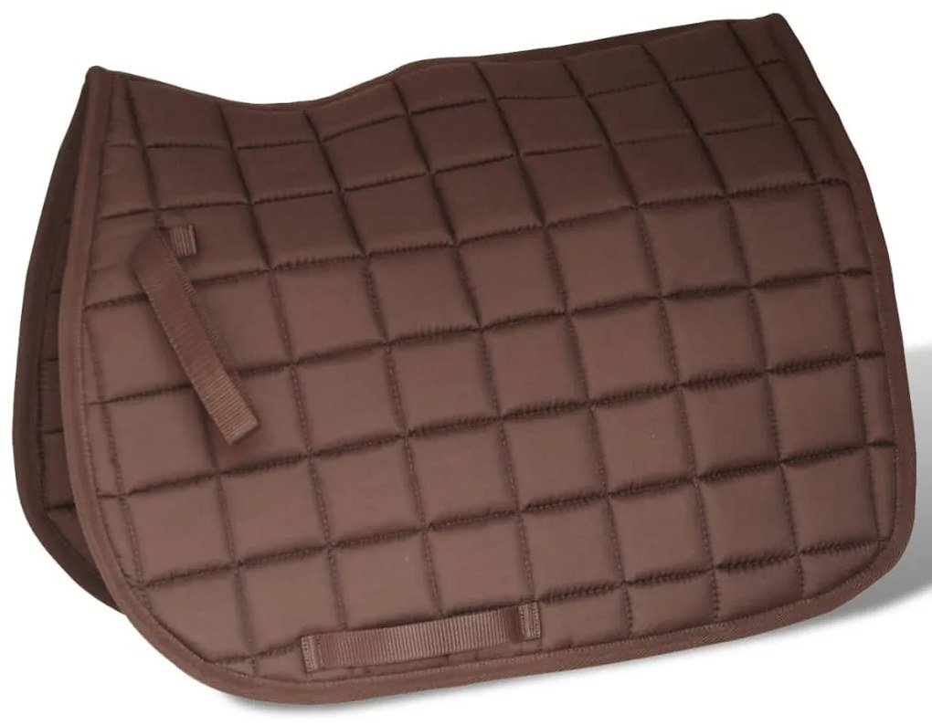 Sela para equitação 17,5", couro natural 18 cm 5-in-1 / Marrom