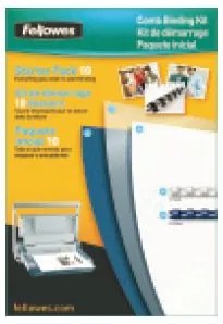 Kit Premium de Encadernação 10 Argolas e 20 Capas