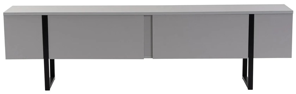 Móvel para TV Serenity - Cinza Preto - 180x50x29,5 cm