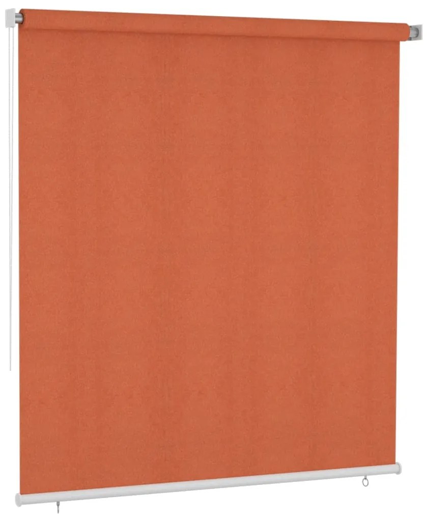Estore de rolo para exterior 220x230 cm laranja
