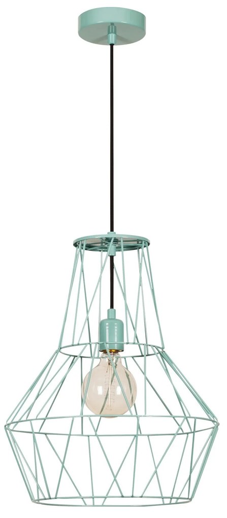 Candeeiro Fellini – Azul – 37 cm de diâmetro, 137 cm de altura